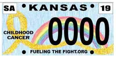Love Chloe Foundation license plate